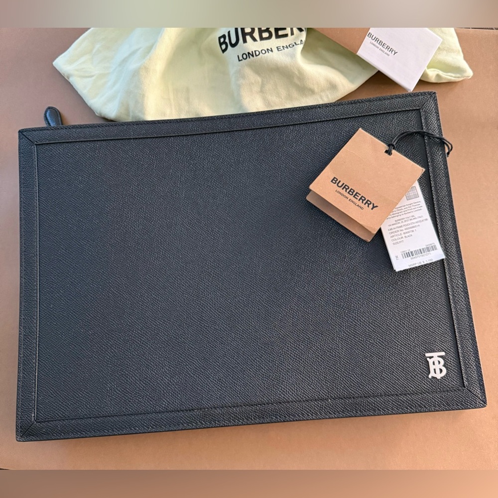 Burberry Black Laptop Bag